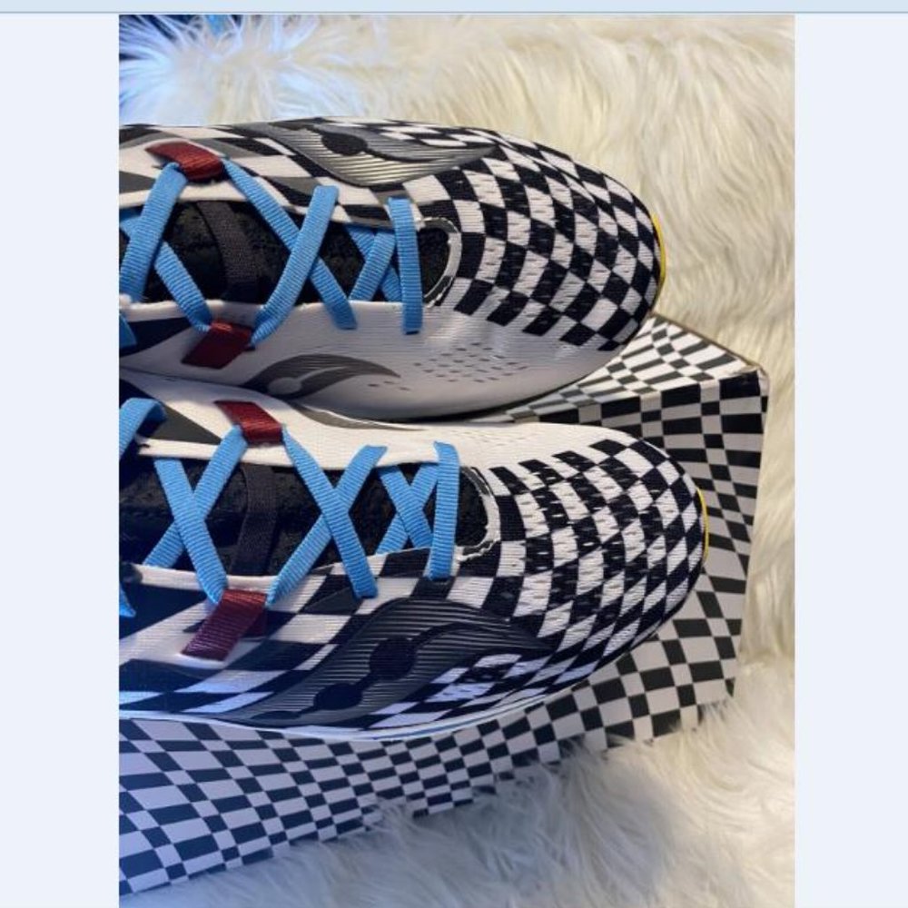 Saucony Endorphin Speed Pro 2 Men's Size 9.5 Reverie White Black S20688-40 New - Picture 8 of 10